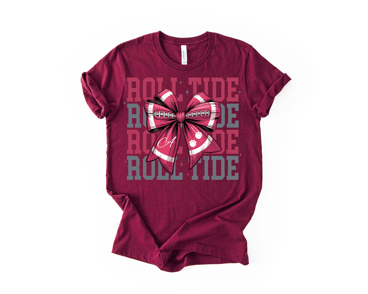 Alabama / Auburn Bow Tee