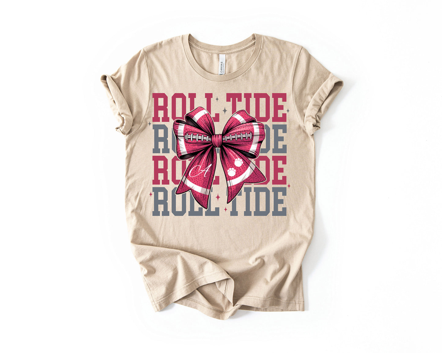 Alabama / Auburn Bow Tee