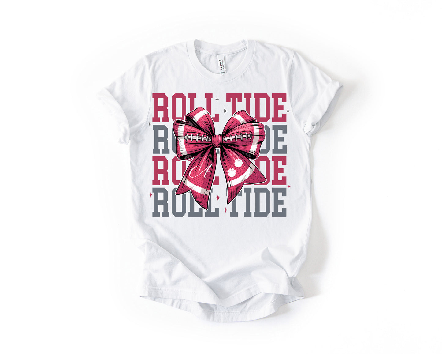 Alabama / Auburn Bow Tee
