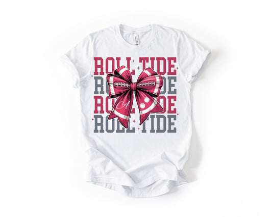 Alabama / Auburn Bow Tee
