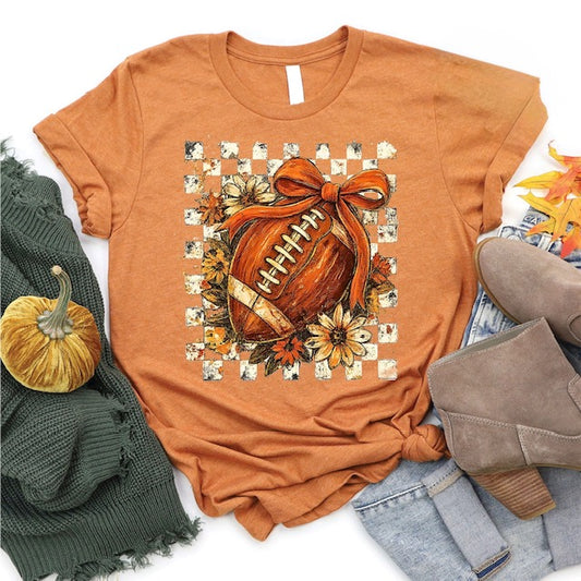 Autumn Football Tee
